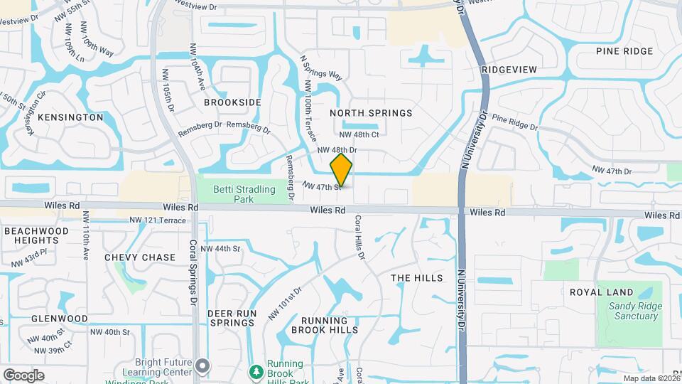 4645 NW 99th Ln Map and Location Details