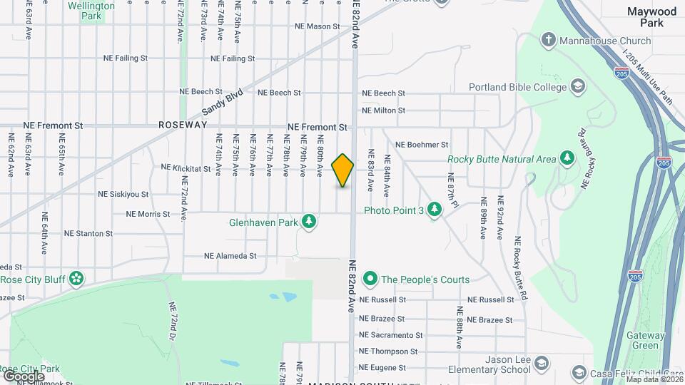3204 NE 81st Ave Map and Location Details
