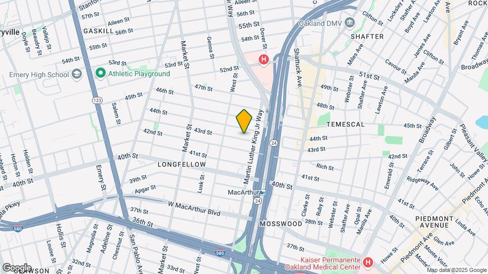 688 43rd St Map and Location Details