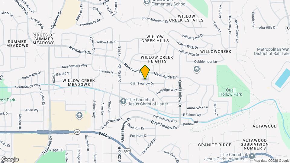 2465 Cliff Swallow Dr Map and Location Details