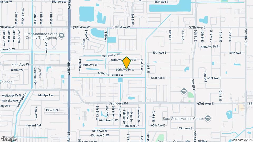 408 60th Ave Dr W Map and Location Details
