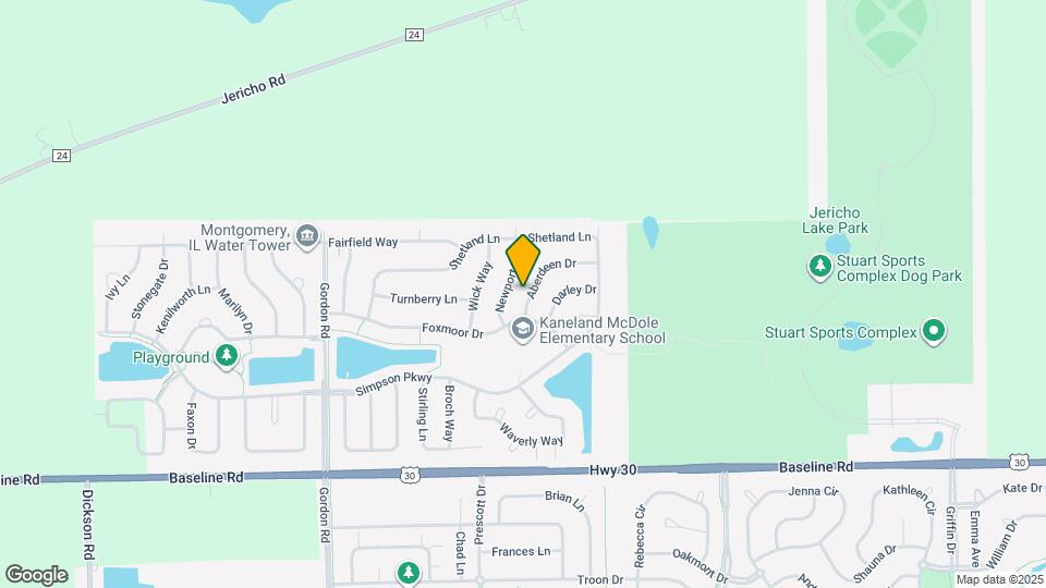 2956 Aberdeen Dr Map and Location Details