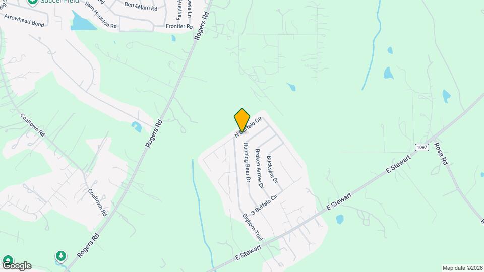 5500 N Buffalo Cir Map and Location Details