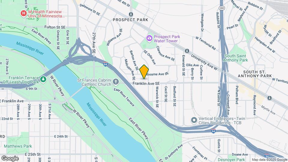 1829 Franklin Ave SE Mapa y Detalles de la Ubicación
