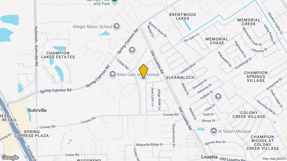 17219 Camberwell Green Ln Map and Location Details