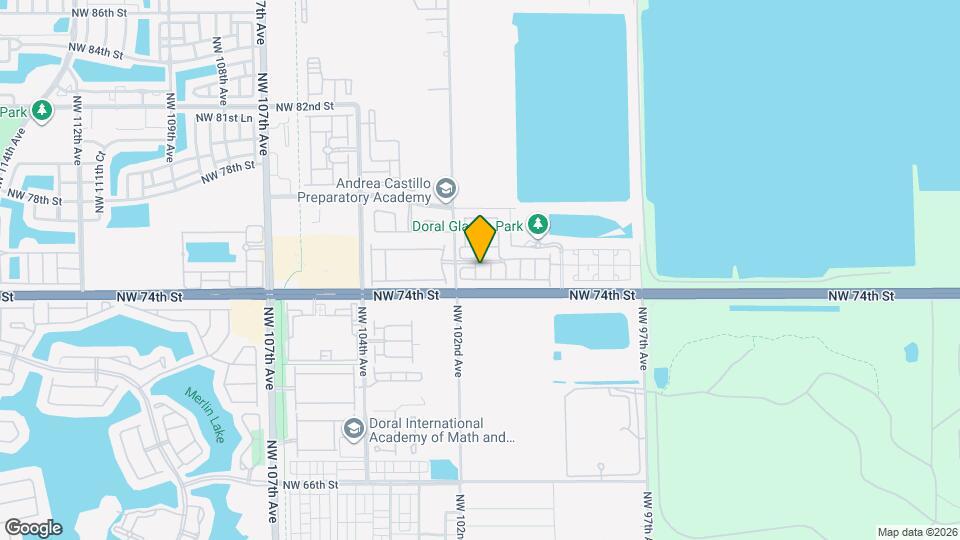 7457 NW 101 Ave Map and Location Details