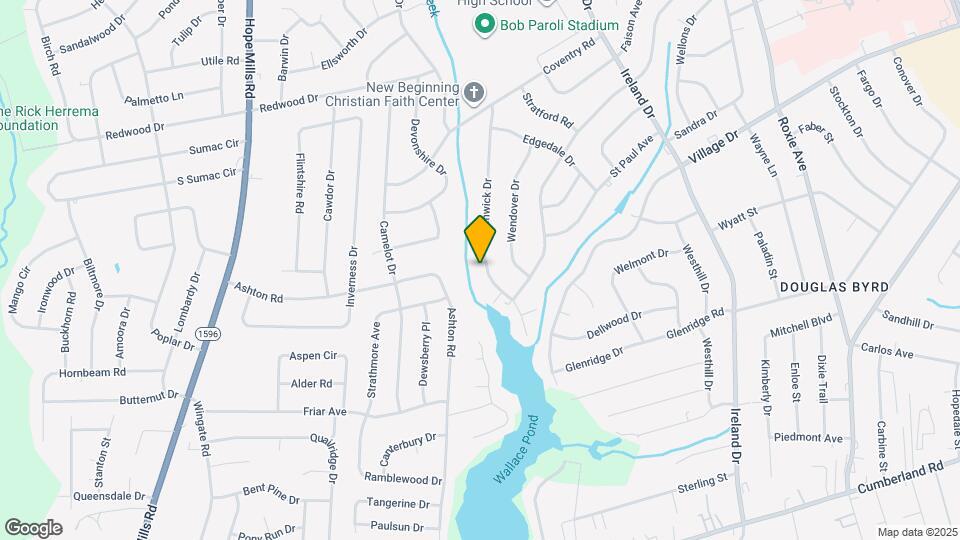 1954 Glenwick Dr Map and Location Details