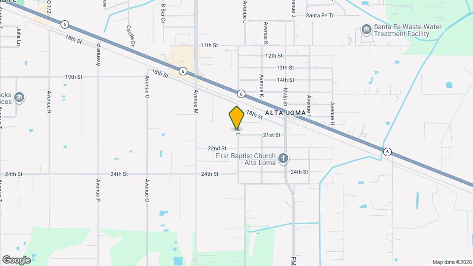 5122 Avenue L Map and Location Details