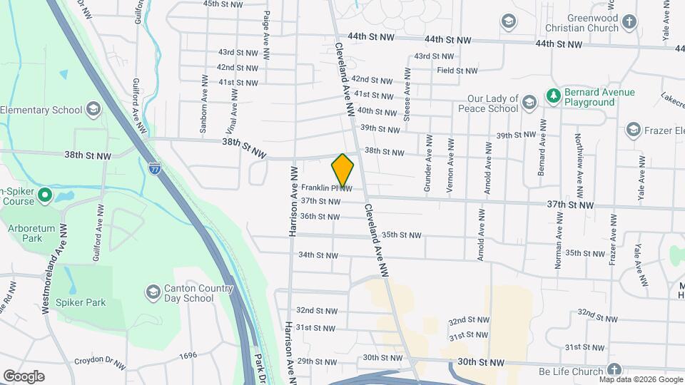 1918 Franklin St NW Map and Location Details