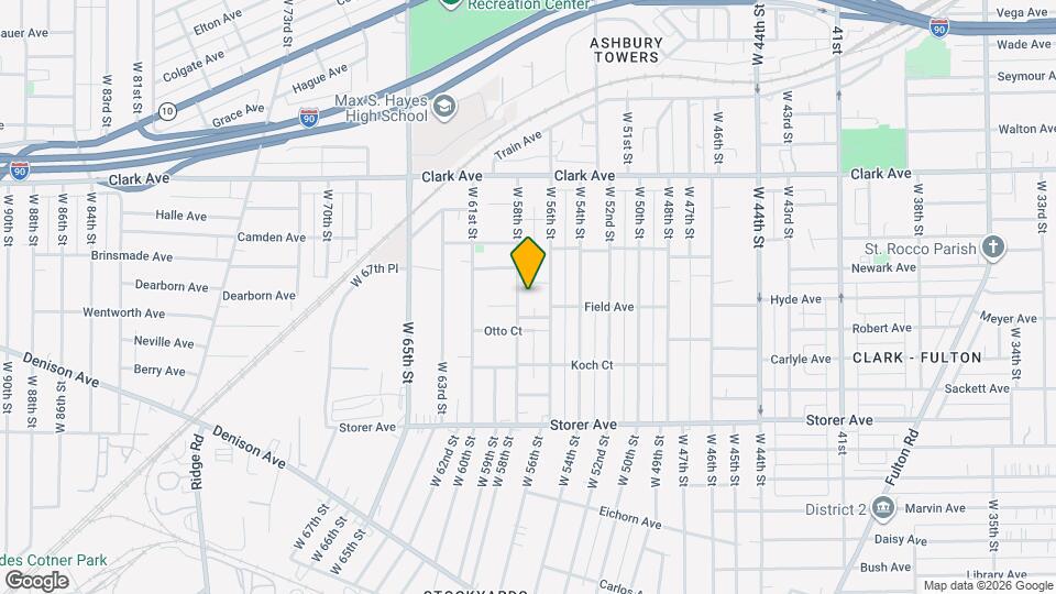 3225 W 58th St Map and Location Details