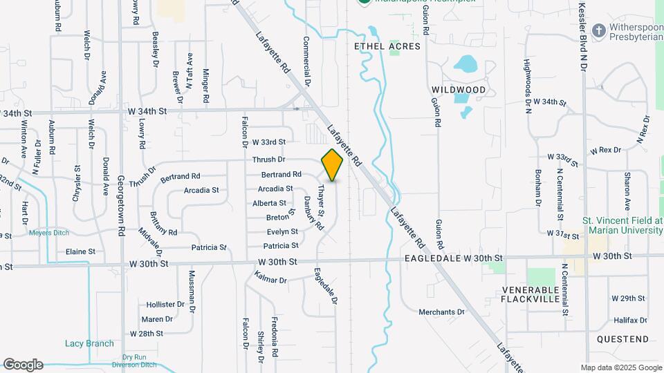 3156 Eagledale Dr Map and Location Details