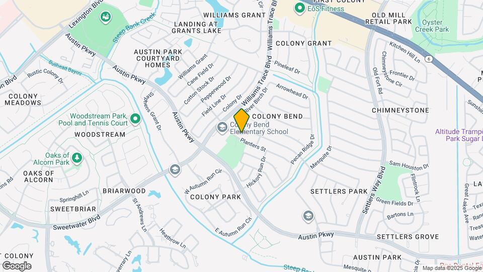 2807 Planters St Map and Location Details