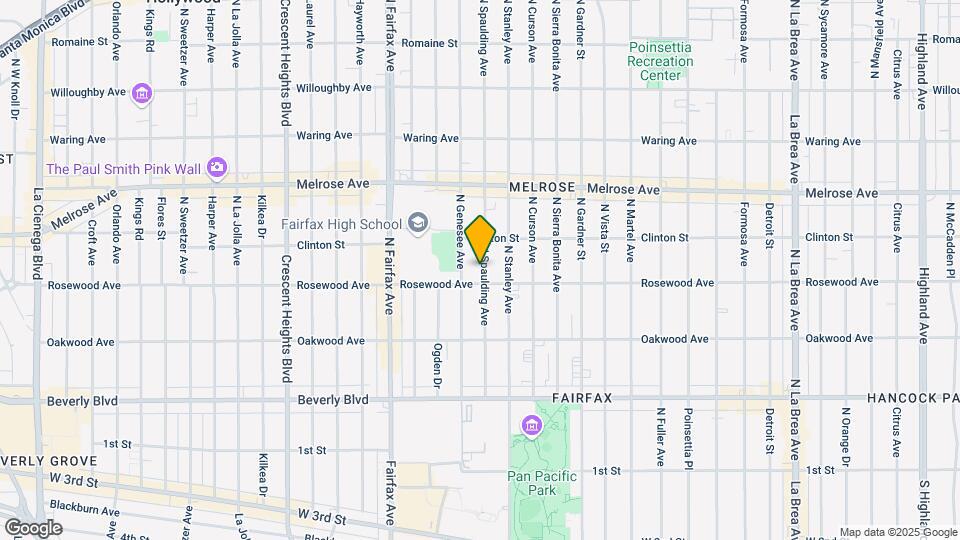 517 N Spaulding Ave Map and Location Details