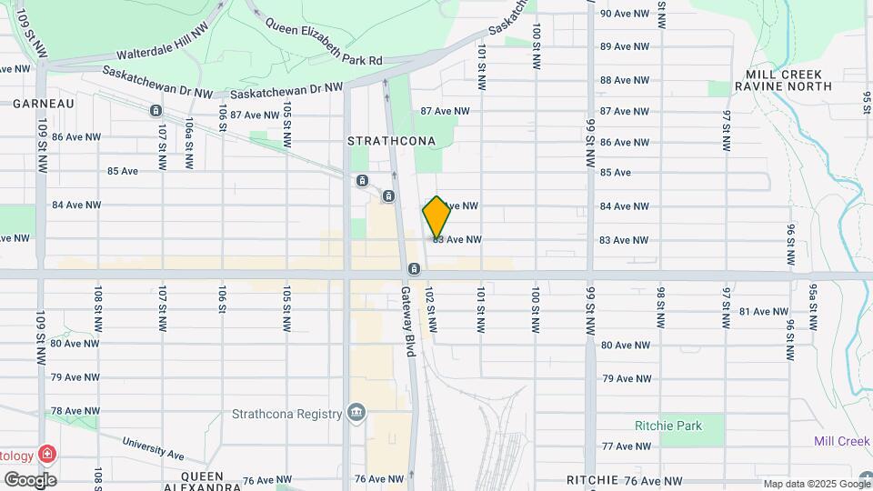 10149 83 Ave NW Map and Location Details