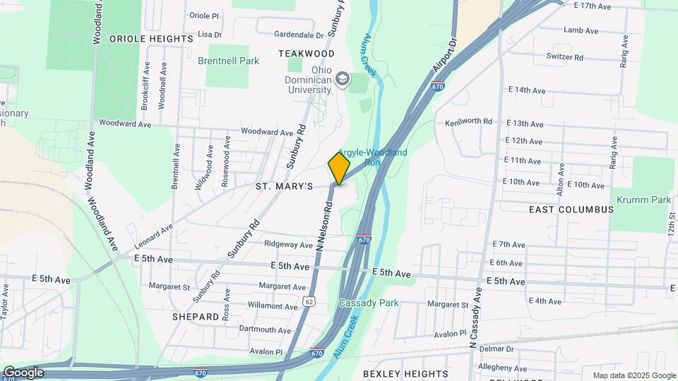 2421 Airport Dr Map and Location Details