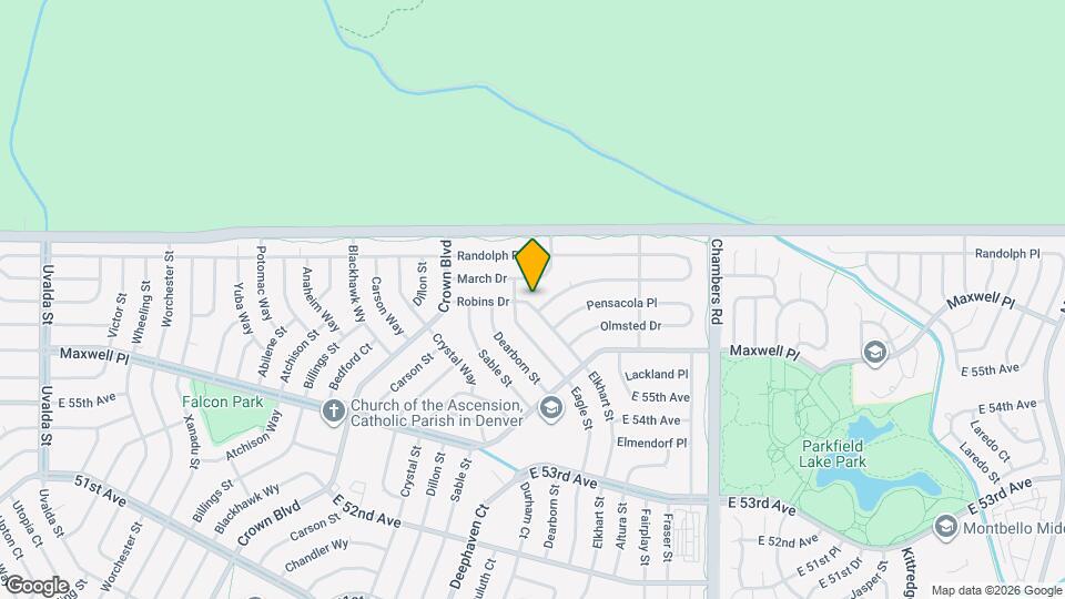 14775 Robins Dr Map and Location Details