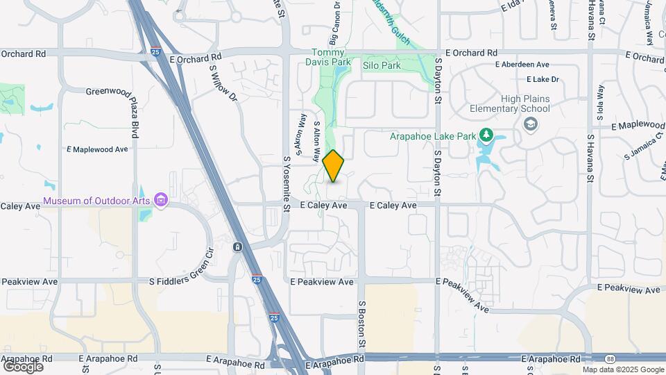 9160 E Arbor Cir Map and Location Details