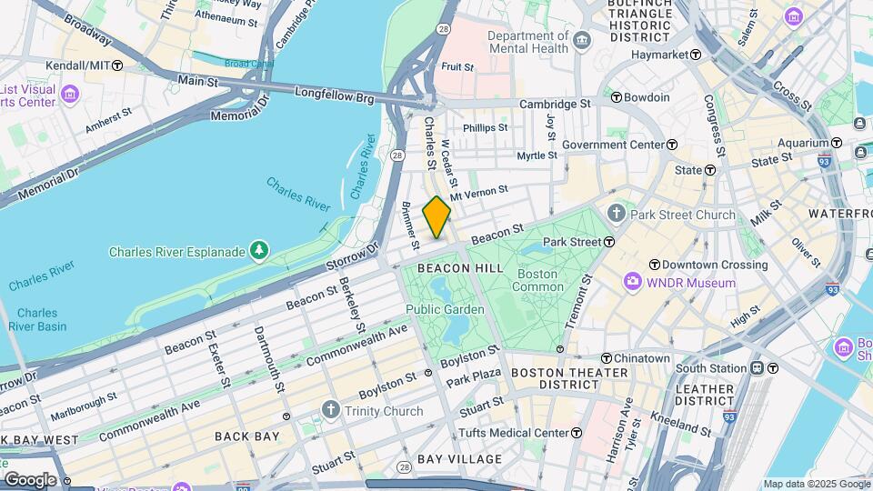 75 Beacon St Map and Location Details