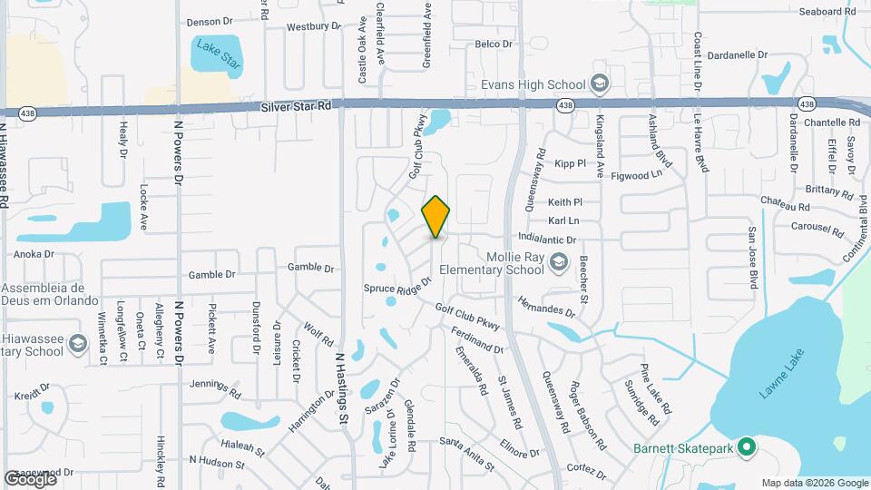 2019 Spruce Ridge Dr Map and Location Details