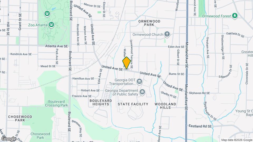 866 United Ave SE Map and Location Details