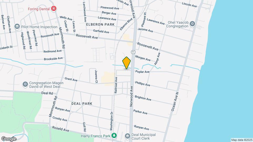 90 Poplar Ave Mapa y Detalles de la Ubicación