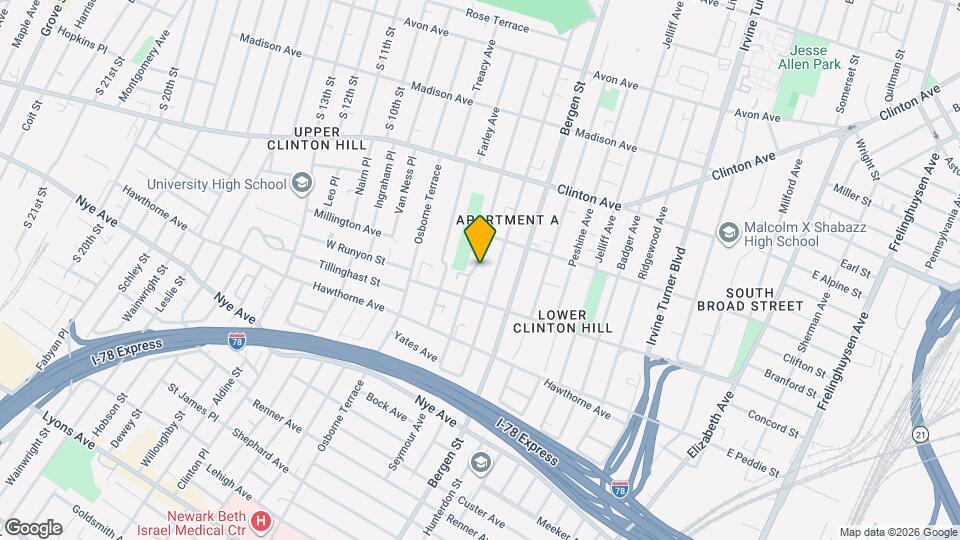 192 Seymour Ave, Unit 3 Map and Location Details