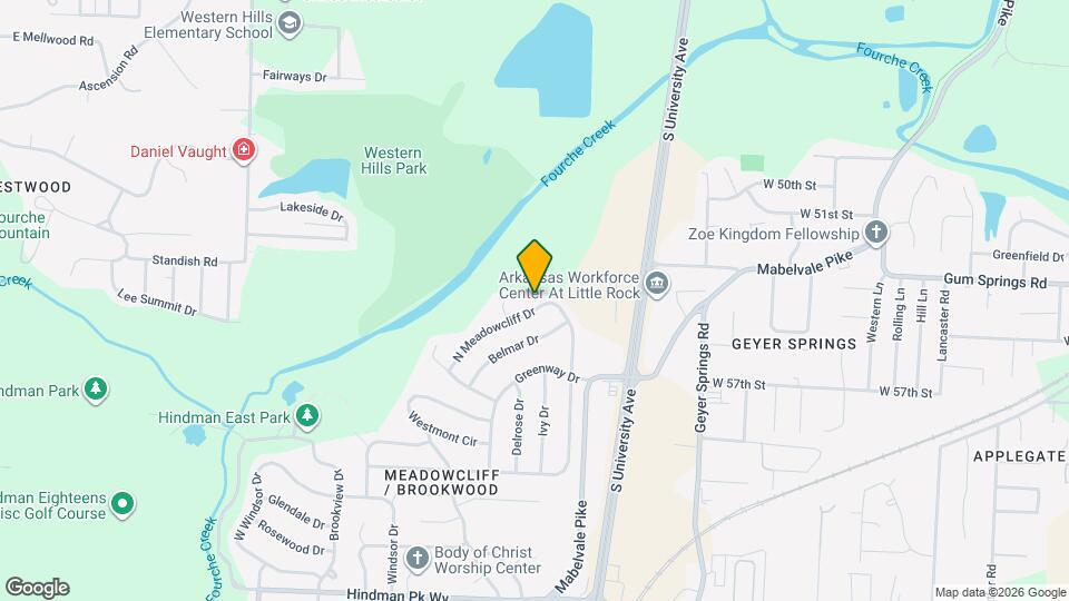 35 N Meadowcliff Dr Map and Location Details