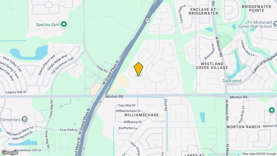 22714 Pantego Ln Map and Location Details