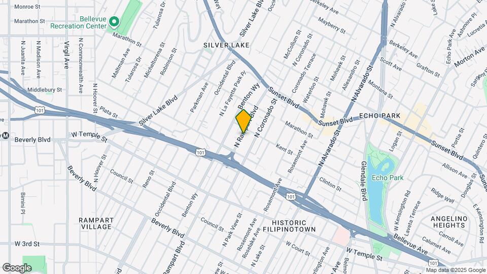 706 N Rampart Blvd Map and Location Details