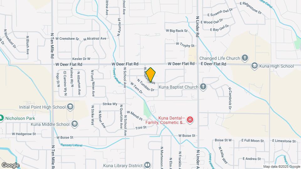 1327 N Andrew Dr Map and Location Details