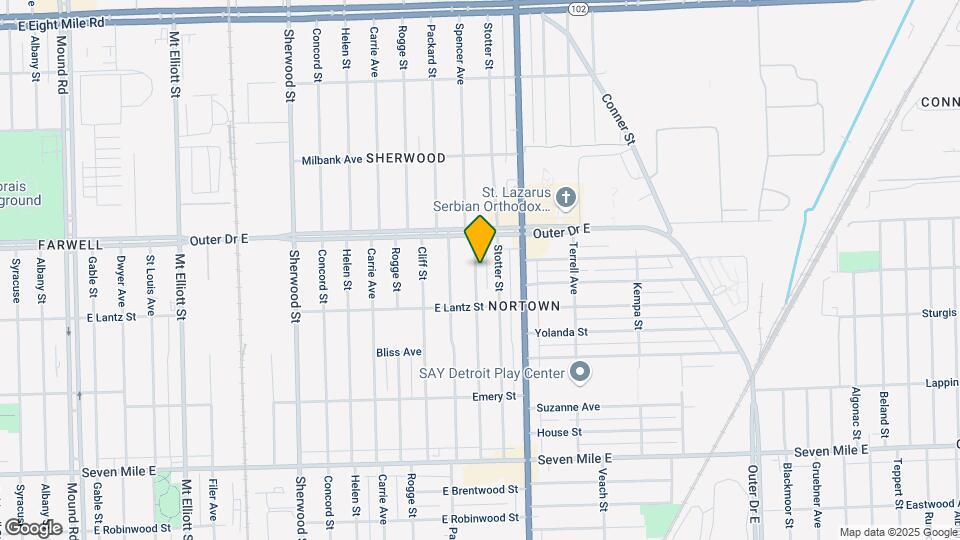 19682 Spencer Ave Map and Location Details