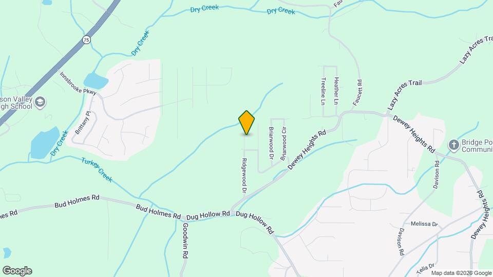 6839 Ridgewood Dr Map and Location Details