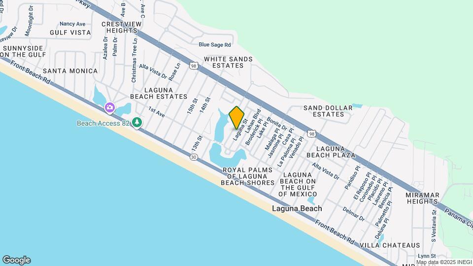 215 Laguna St Map and Location Details
