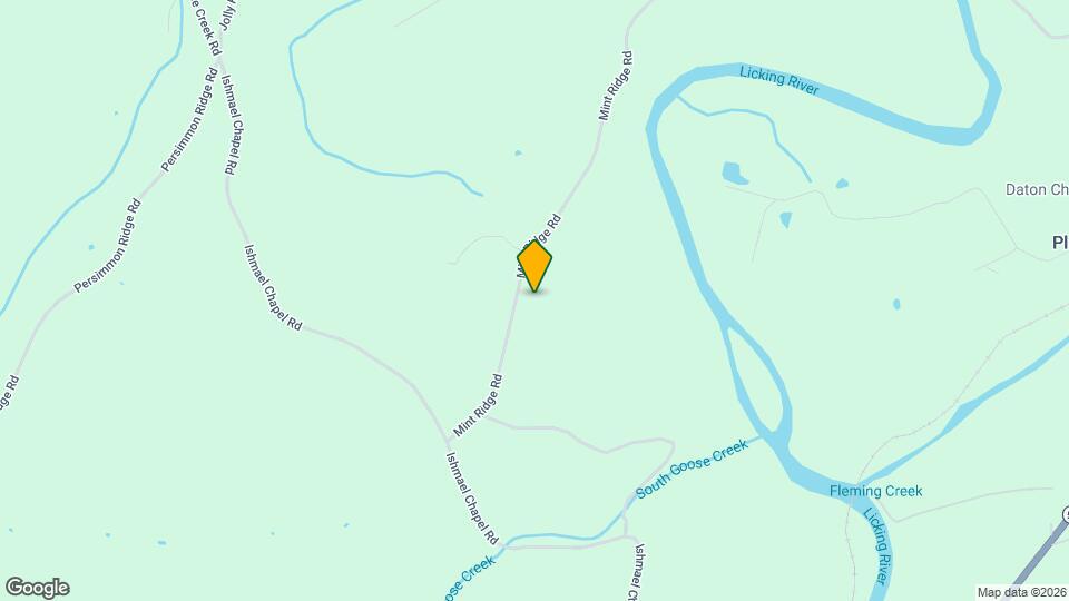 400 Mint Ridge Rd Map and Location Details