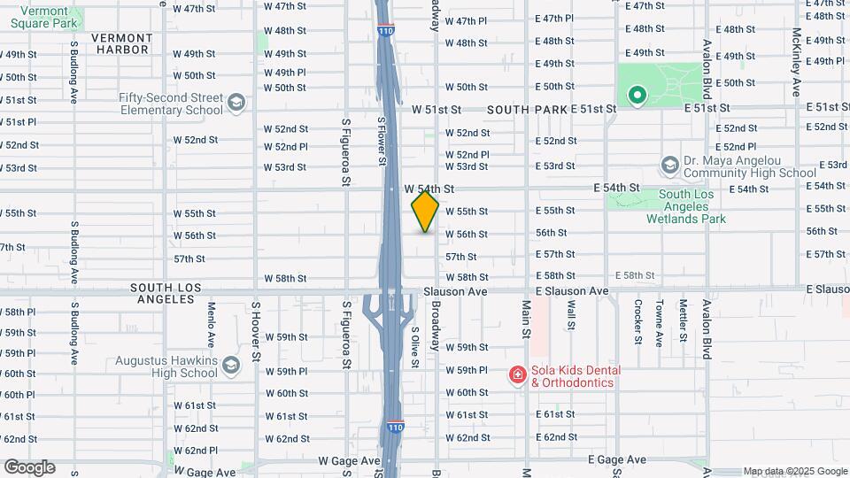 314 W 56th St Mapa y Detalles de la Ubicación