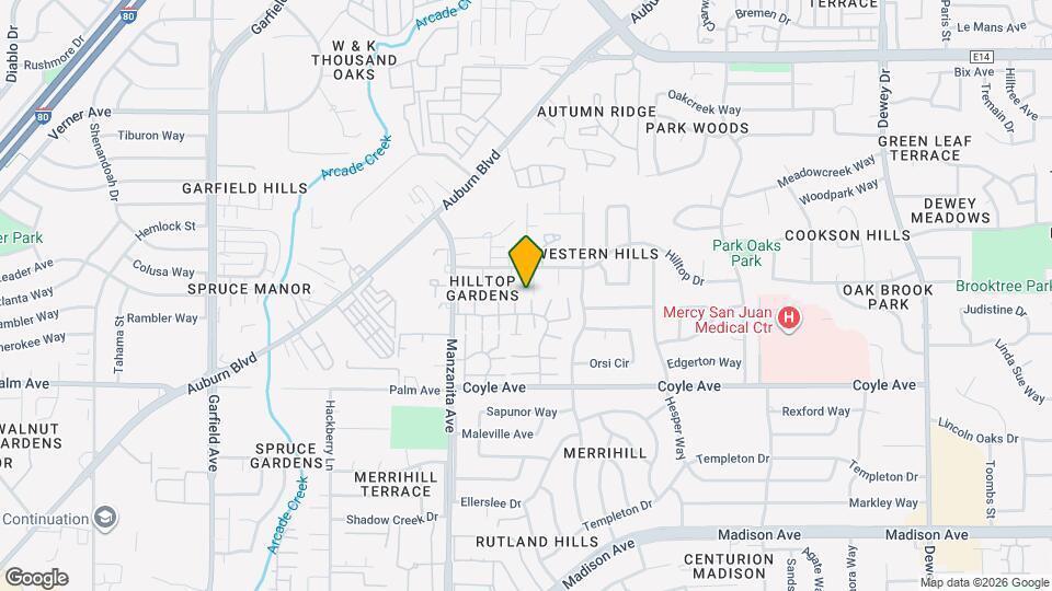 5813 Enfield St Map and Location Details