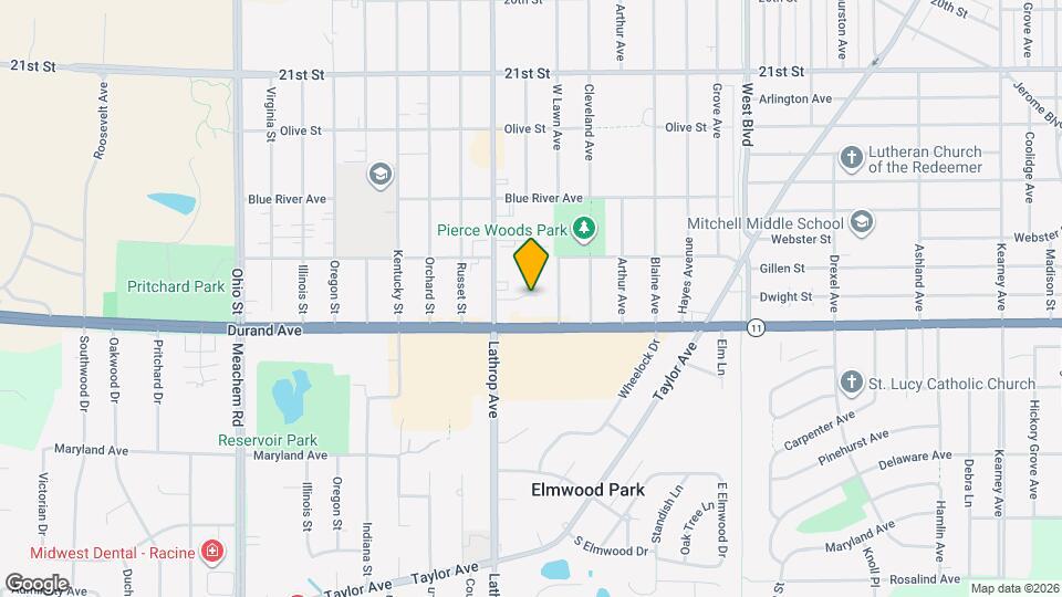2837 Lathrop Ave Mapa y Detalles de la Ubicación
