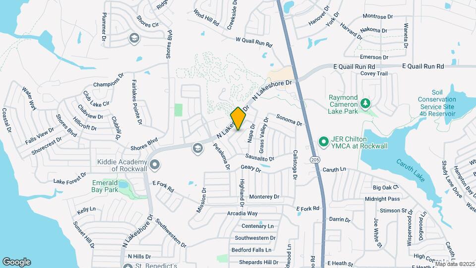 541 Presidio Dr Map and Location Details