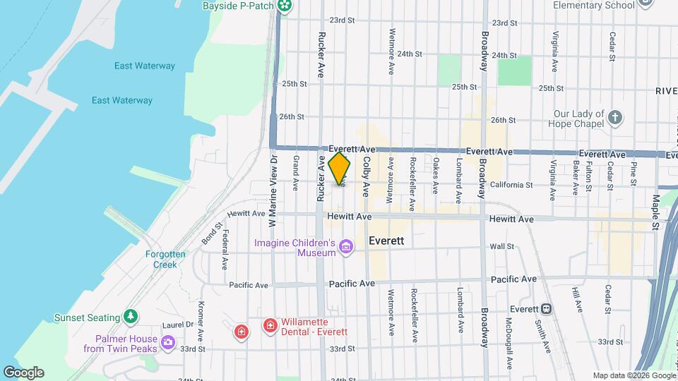 2808 Hoyt Ave Map and Location Details