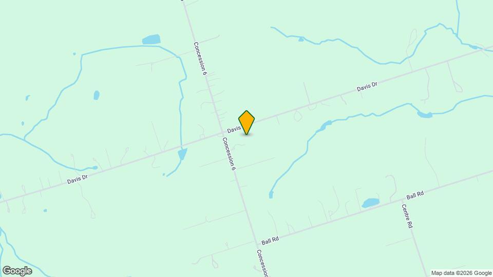 7989 Concession 6 Map and Location Details