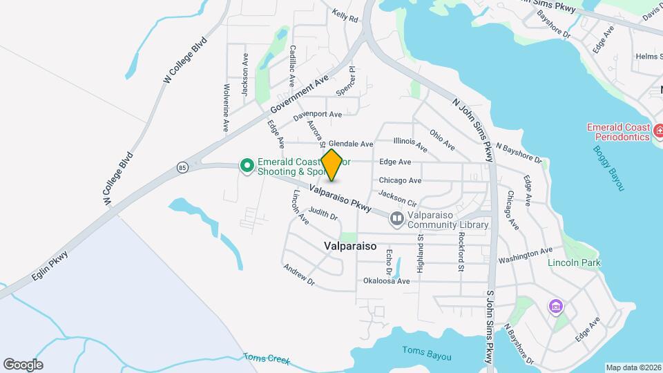 530 Valparaiso Pkwy Mapa y Detalles de la Ubicación