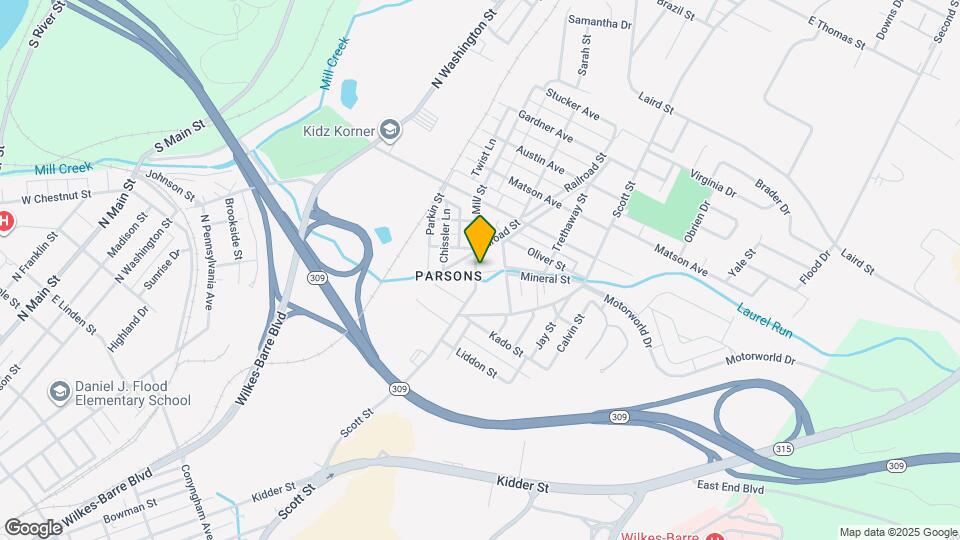 59 Mill St Map and Location Details