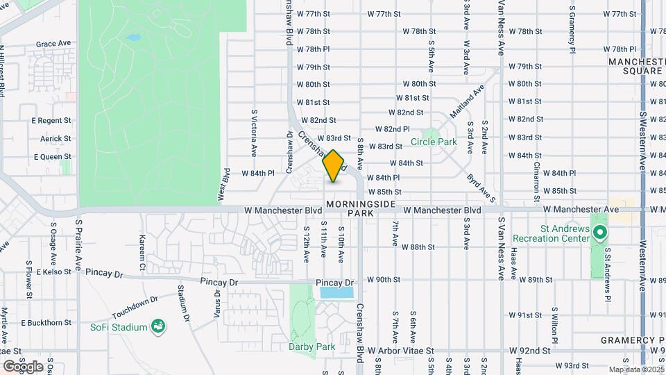 3209 W 85th St Map and Location Details