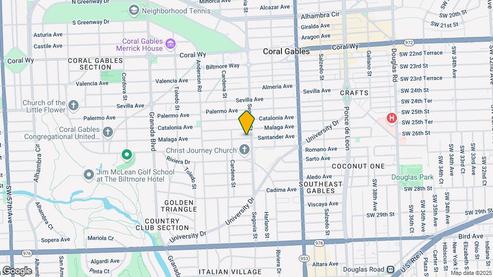618 Santander Ave Map and Location Details