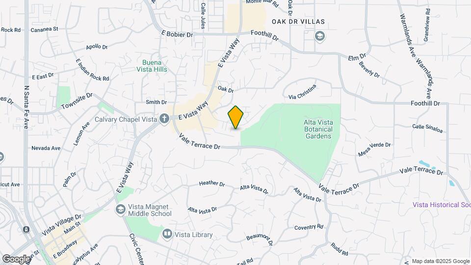 1075 Meadowlake Dr Map and Location Details