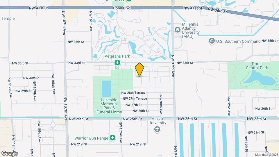 2978 NW 99th Ct Map and Location Details