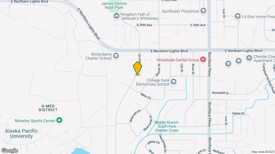 2961 Wesleyan Dr Map and Location Details