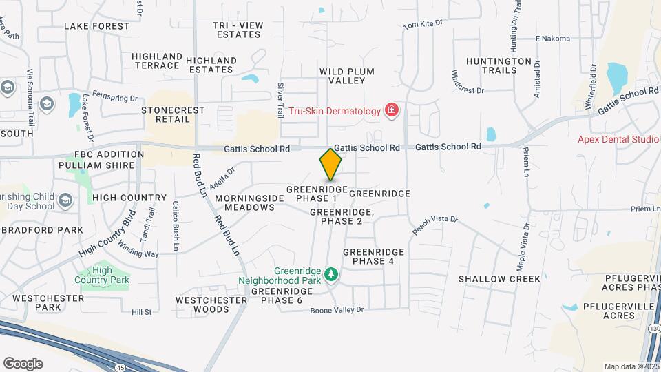 4403 Cisco Valley Dr Map and Location Details