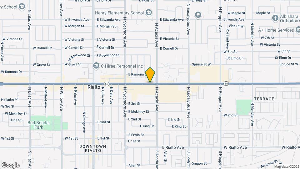 475 E Foothill Blvd Map and Location Details