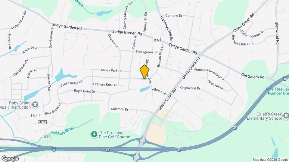 1825 Beeson Park Ln Mapa y Detalles de la Ubicación